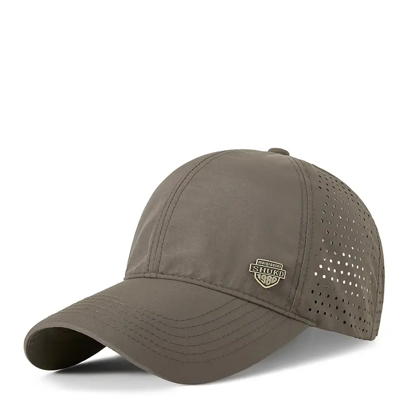 Men Perforated Cap Black Harley Davidson 65g