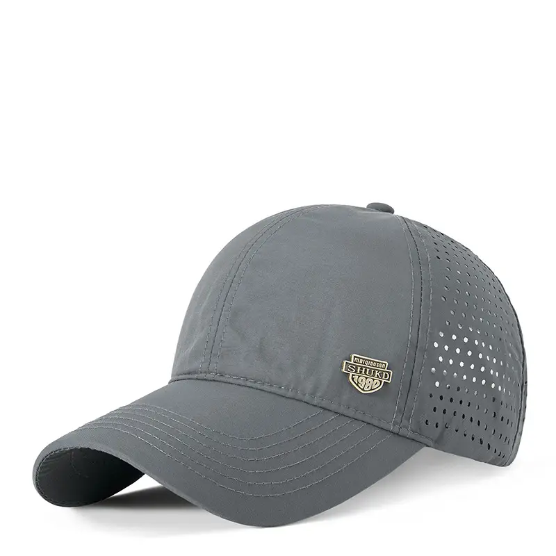 Men Perforated Cap Black Harley Davidson 65g