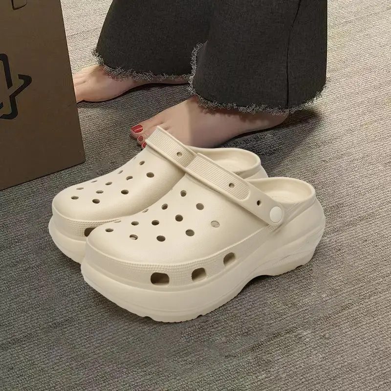 Women Air Soft Summer Sandals with 6cm Height