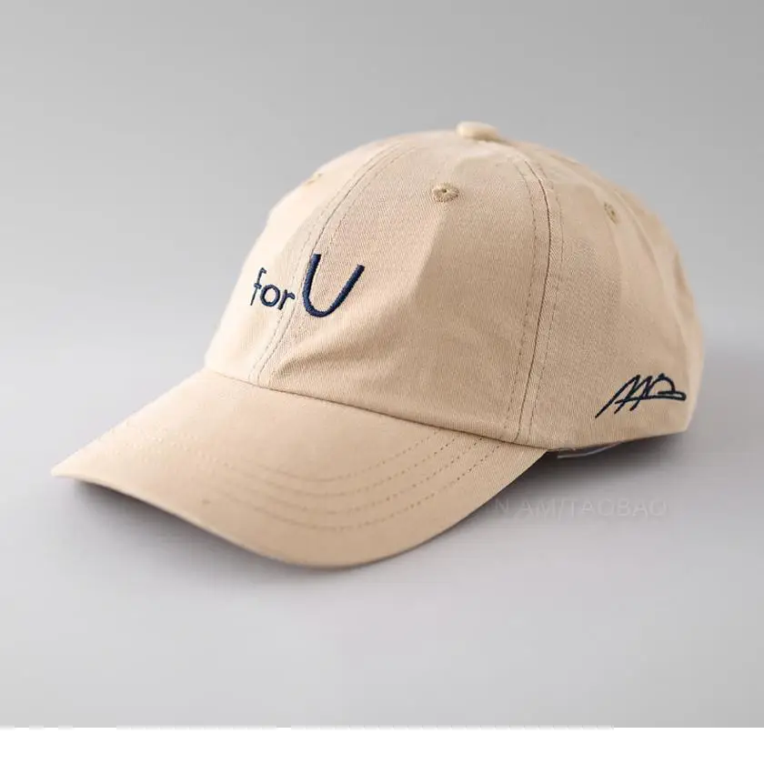 White Letter Embroidered Baseball Cap for Men Women - Image 11