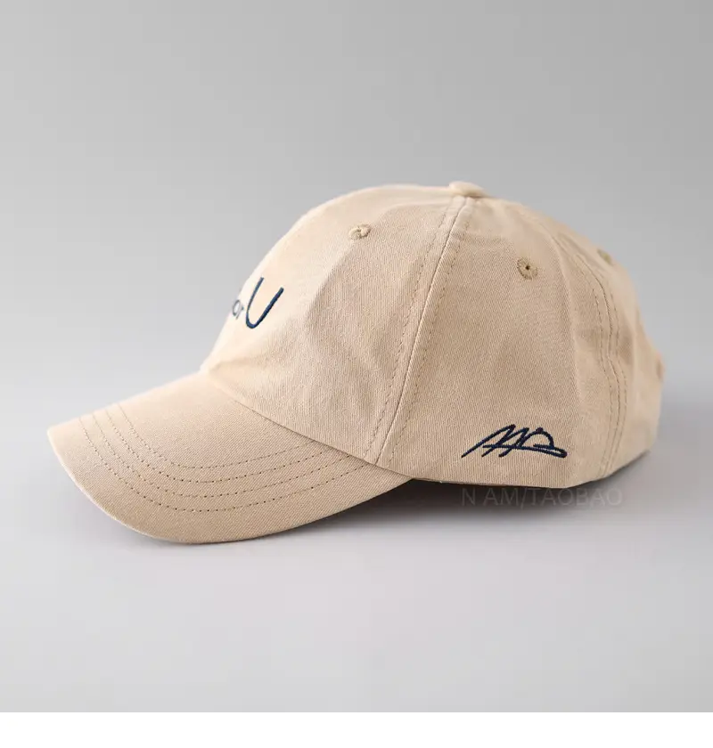 White Letter Embroidered Baseball Cap for Men Women — feature 8