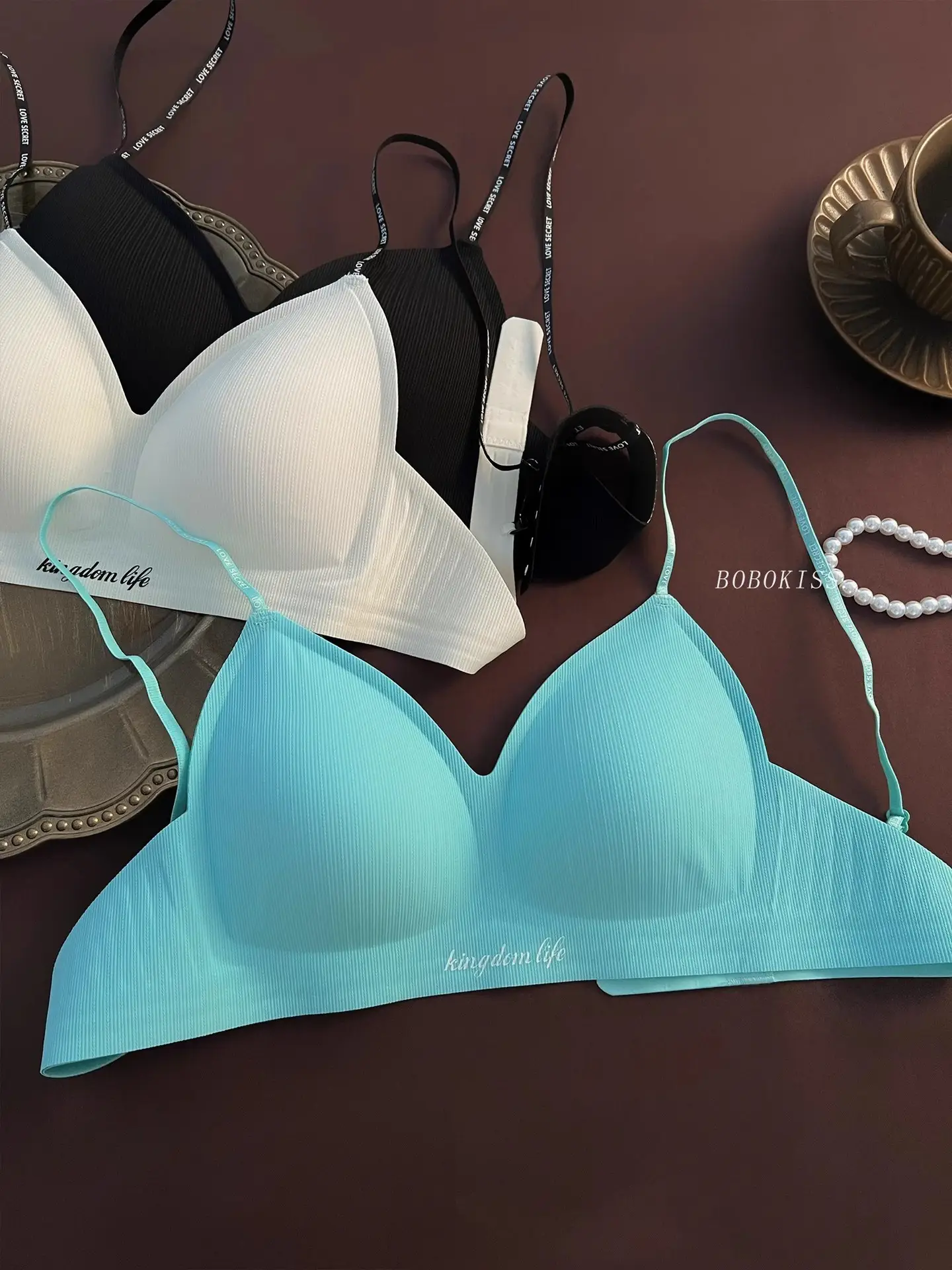Authentic Barbie Pink Triangle Cup Push-Up Bra — feature 13