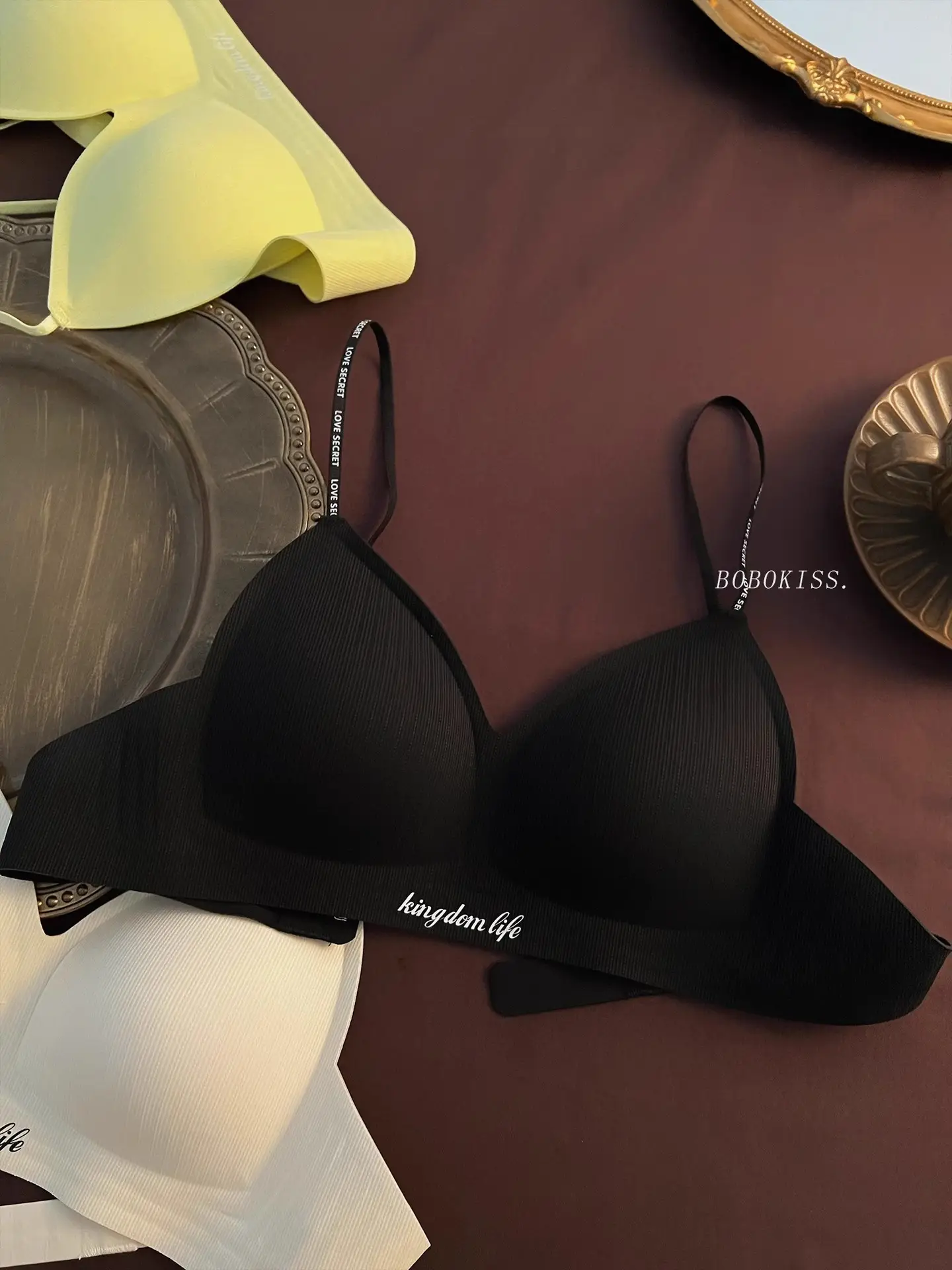 Authentic Barbie Pink Triangle Cup Push-Up Bra — feature 16