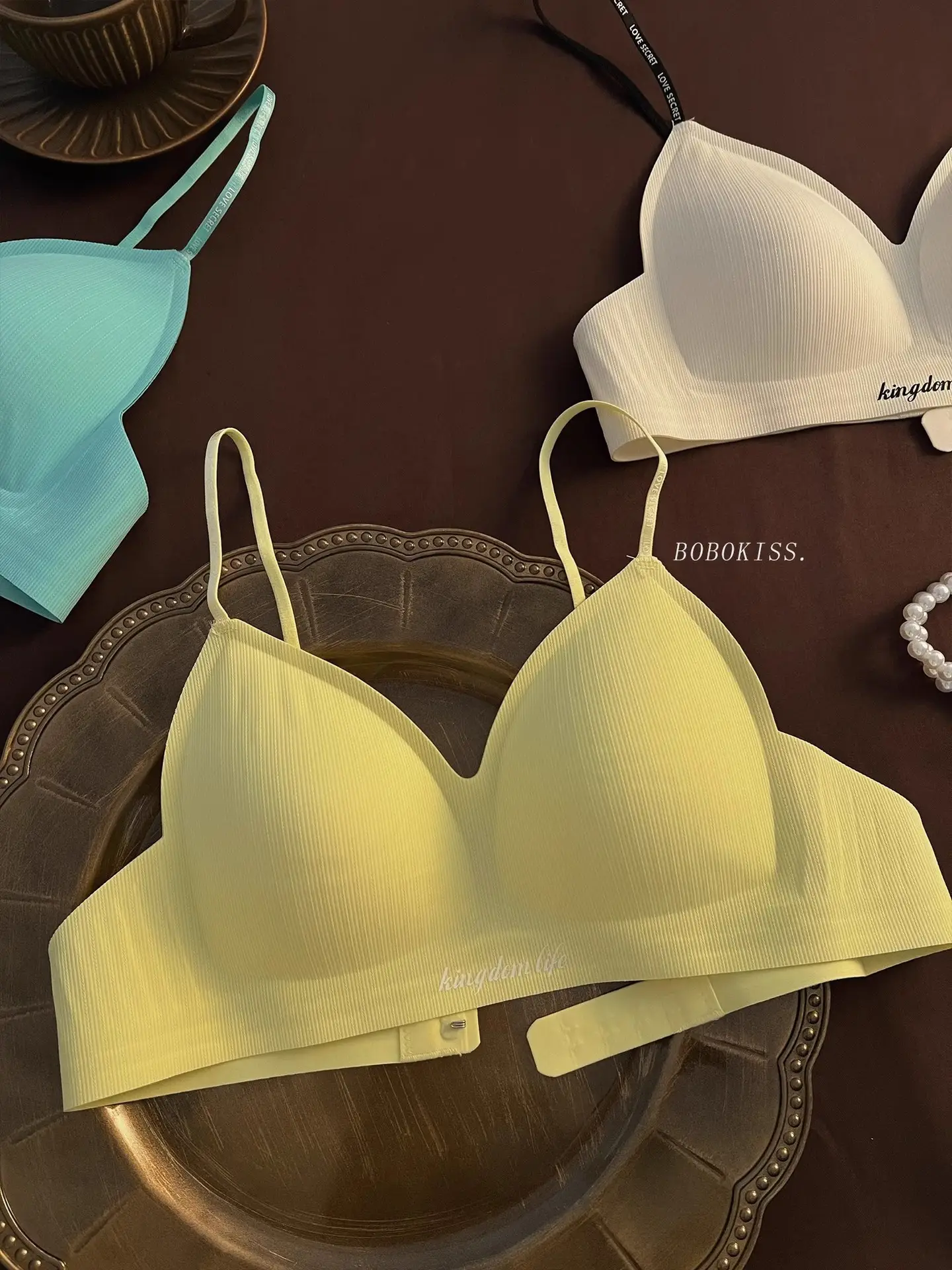 Authentic Barbie Pink Triangle Cup Push-Up Bra — feature 17