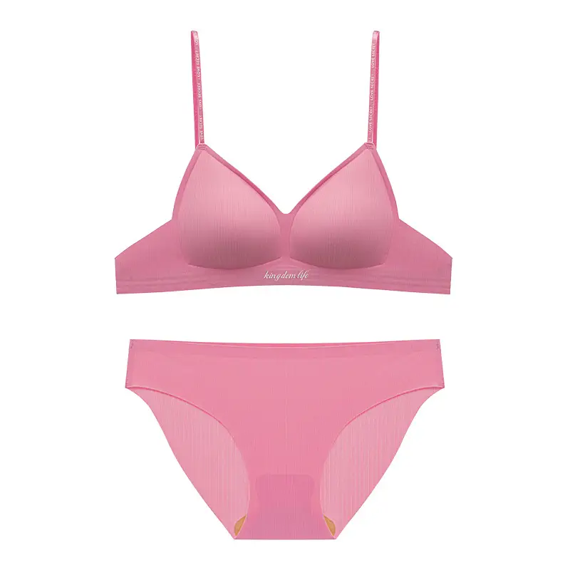 Authentic Barbie Pink Triangle Cup Push-Up Bra