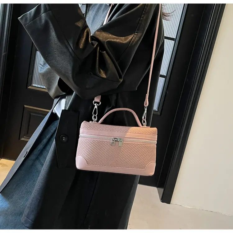Korean Style Brown Crossover Shoulder Bag for Women — feature 18