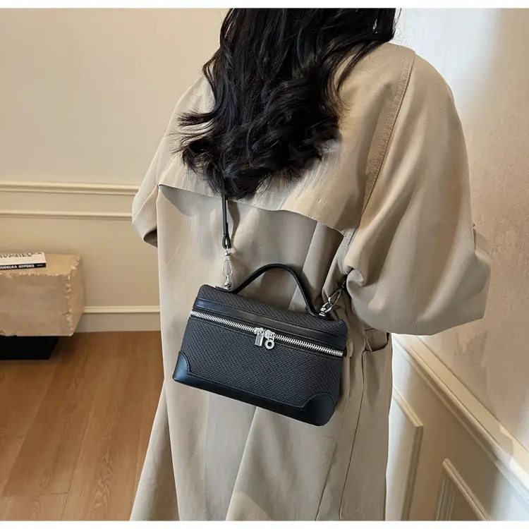 Korean Style Brown Crossover Shoulder Bag for Women — feature 20