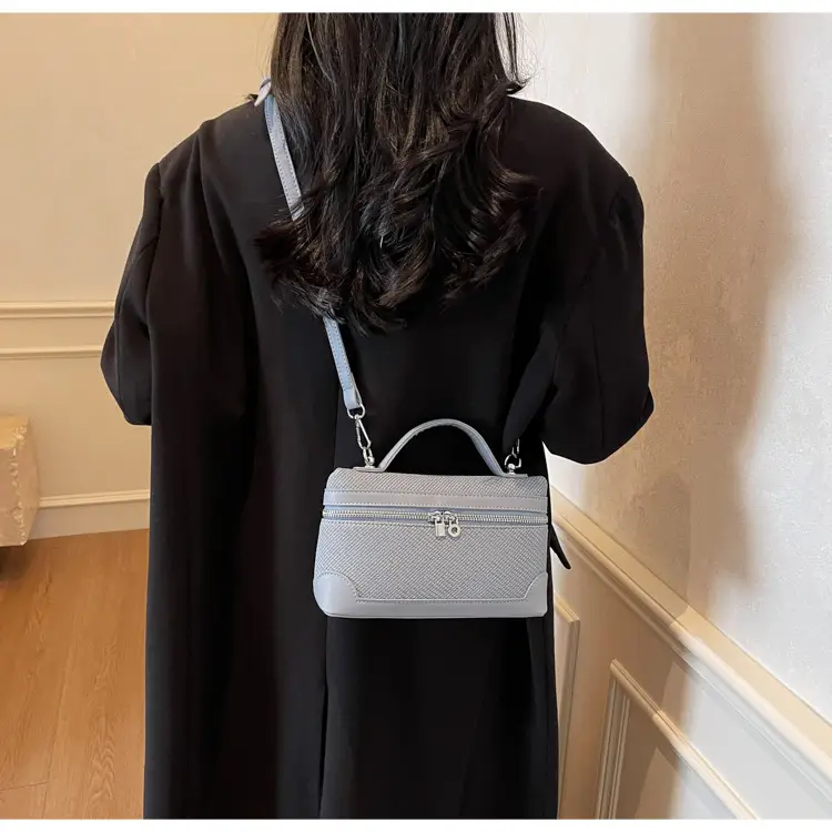 Korean Style Brown Crossover Shoulder Bag for Women — feature 25