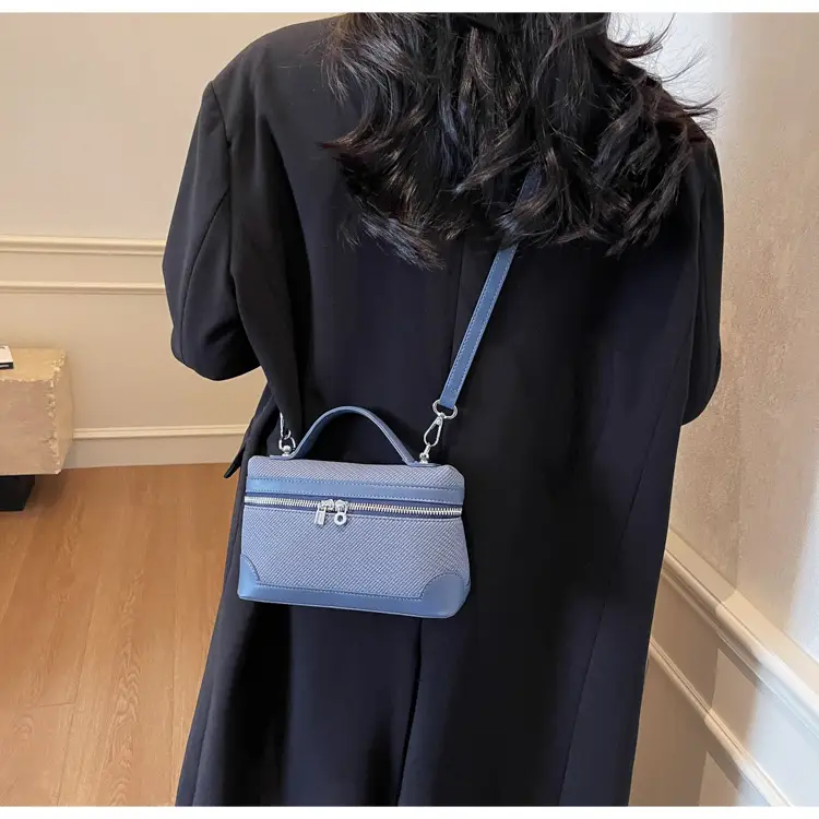 Korean Style Brown Crossover Shoulder Bag for Women — feature 28