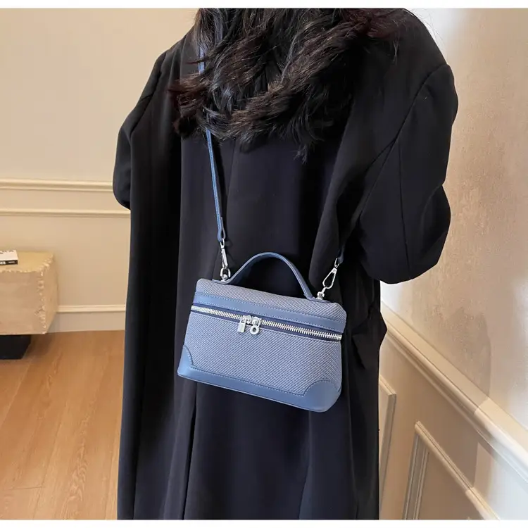Korean Style Brown Crossover Shoulder Bag for Women — feature 29