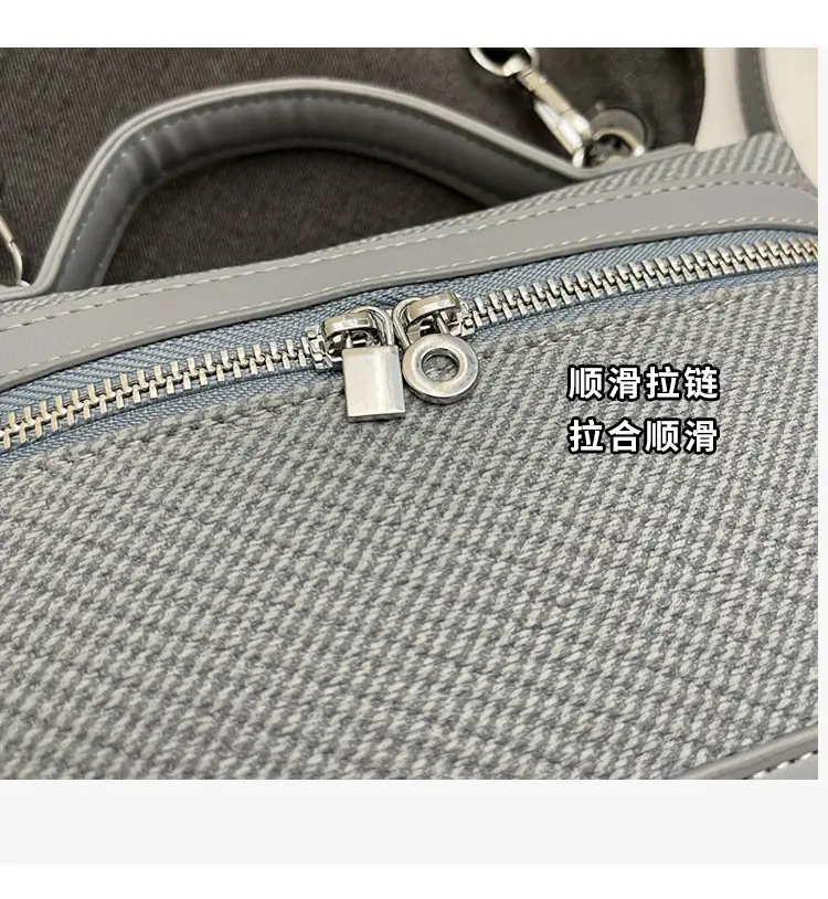 Korean Style Brown Crossover Shoulder Bag for Women — feature 4