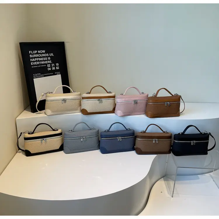 Korean Style Brown Crossover Shoulder Bag for Women — feature 43