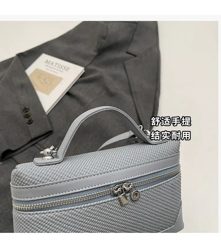 Korean Style Brown Crossover Shoulder Bag for Women — feature 5