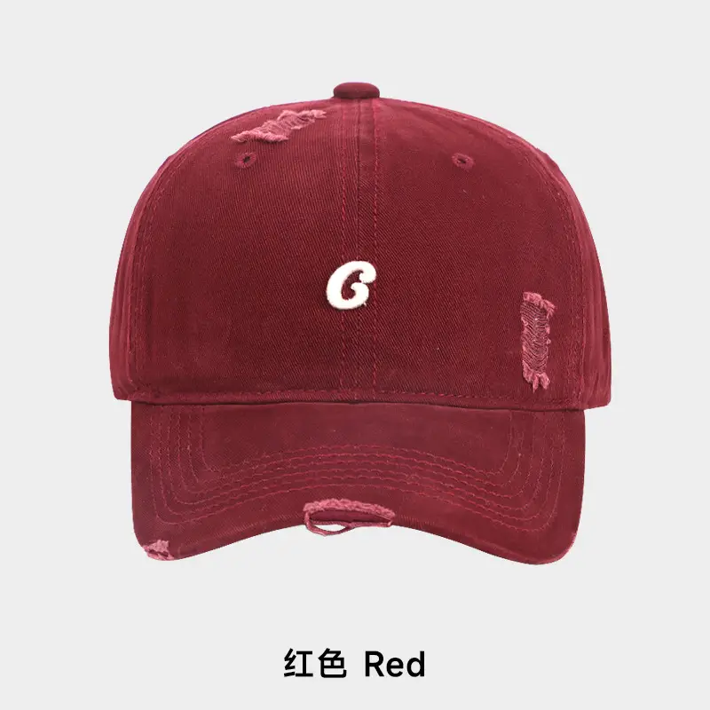 Small C Letter Cap Women Retro Casual All Colors - Image 4