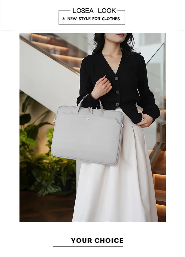 One-shoulder Laptop Bag 14" 15" Lightweight Portable — feature 20