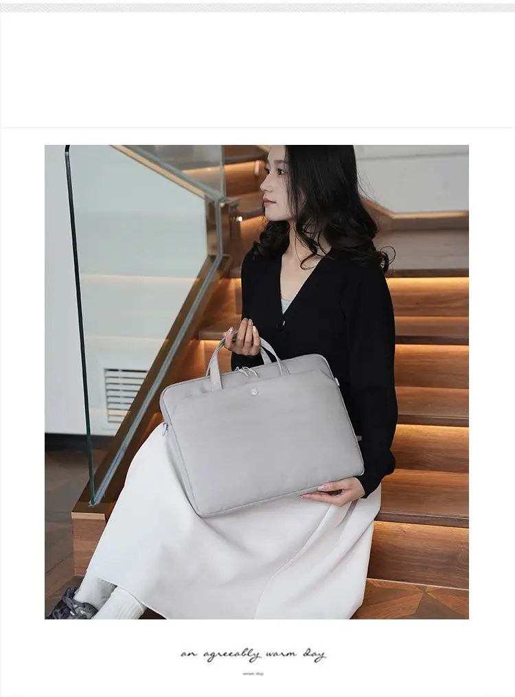 One-shoulder Laptop Bag 14" 15" Lightweight Portable — feature 21