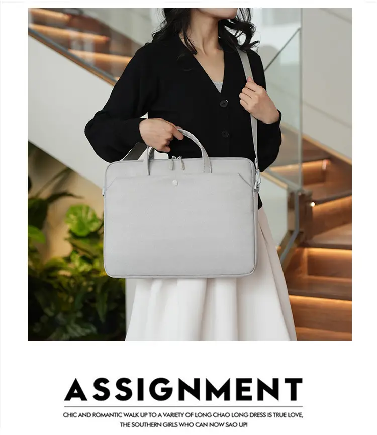 One-shoulder Laptop Bag 14" 15" Lightweight Portable — feature 24