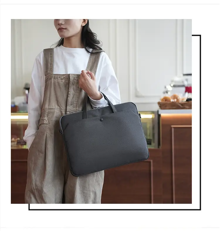 One-shoulder Laptop Bag 14" 15" Lightweight Portable — feature 28