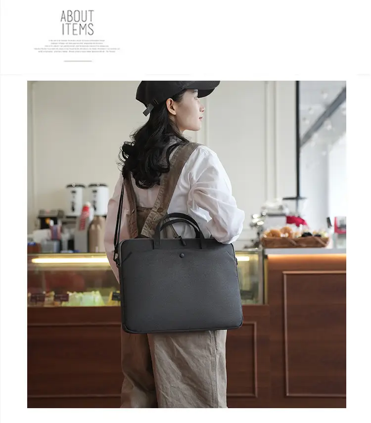 One-shoulder Laptop Bag 14" 15" Lightweight Portable — feature 30