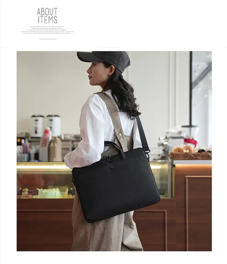 One-shoulder Laptop Bag 14" 15" Lightweight Portable — feature 36