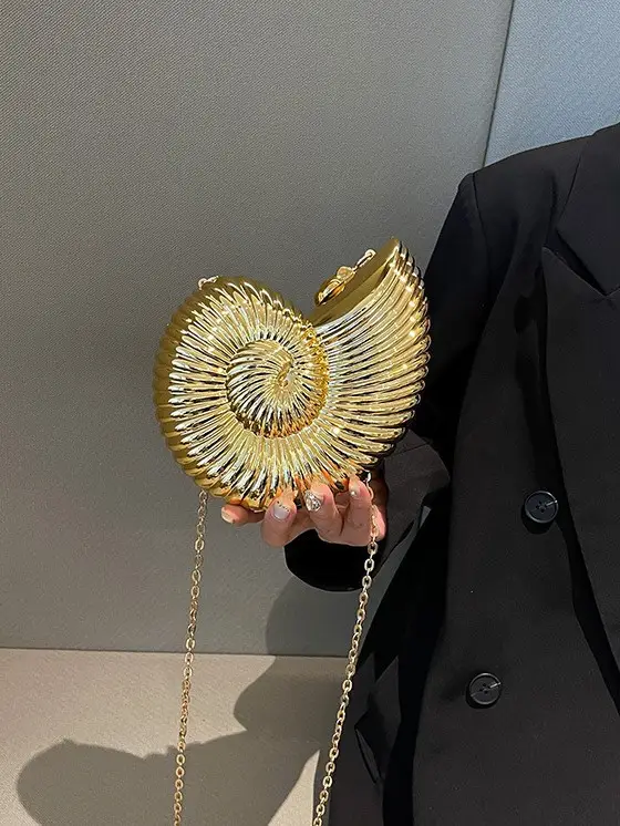 Golden Spiral Crossbody Bag for Women 2025 - Image 8
