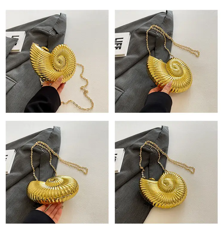 Golden Spiral Crossbody Bag for Women 2025 — feature 11