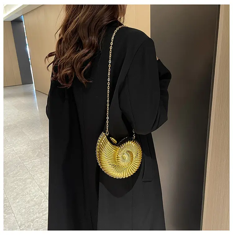 Golden Spiral Crossbody Bag for Women 2025 — feature 14