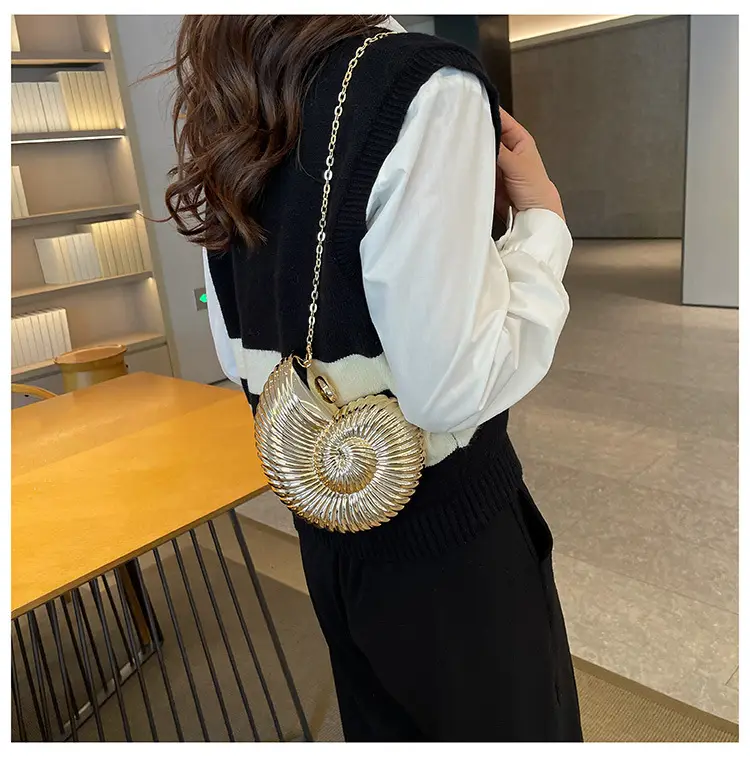 Golden Spiral Crossbody Bag for Women 2025 — feature 17