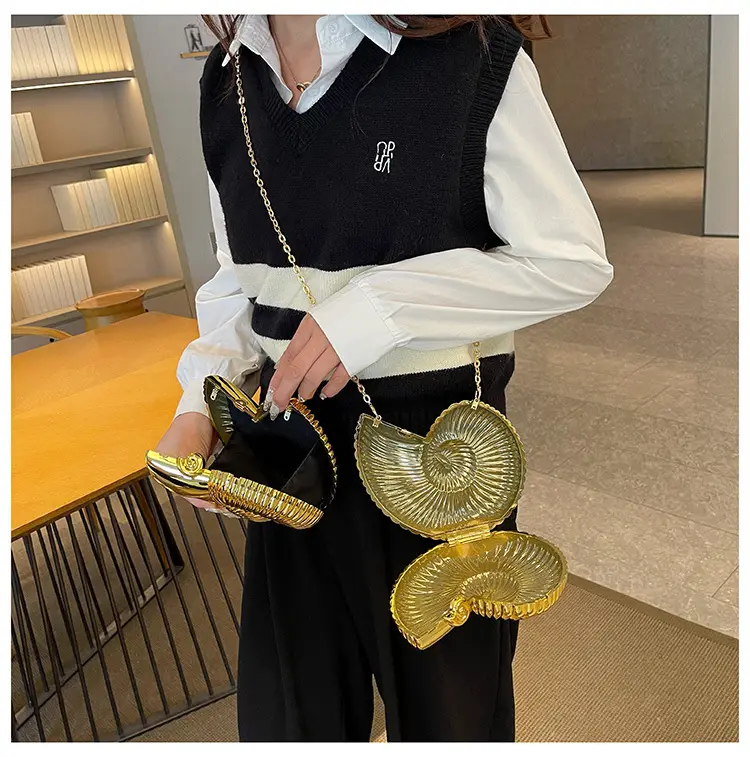 Golden Spiral Crossbody Bag for Women 2025 — feature 21