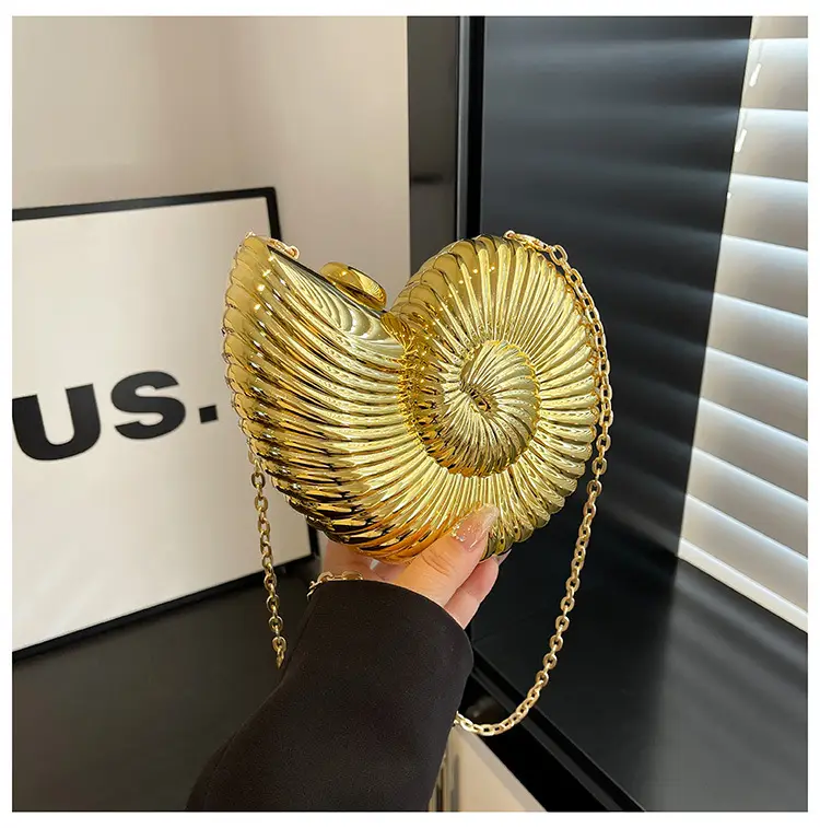 Golden Spiral Crossbody Bag for Women 2025 — feature 33