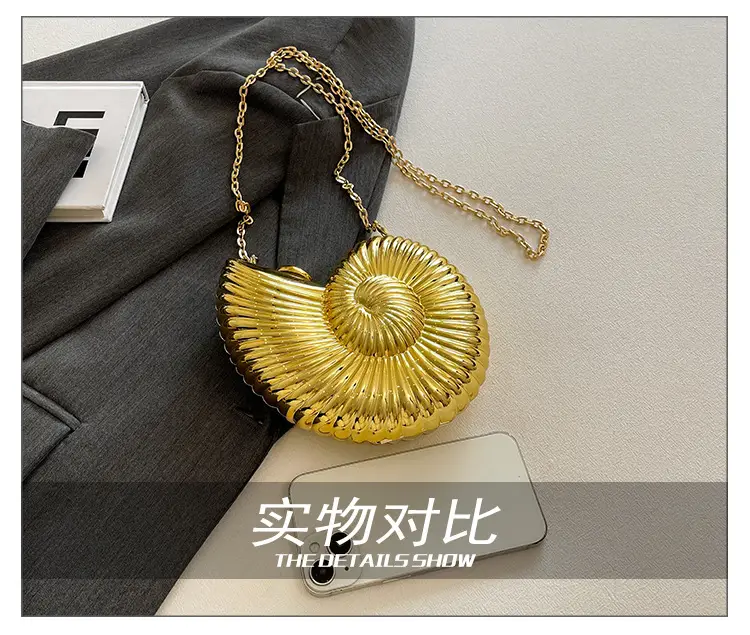 Golden Spiral Crossbody Bag for Women 2025 — feature 8