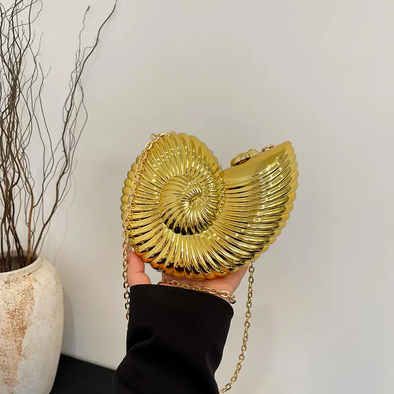 Golden Spiral Crossbody Bag for Women 2025 - Image 2