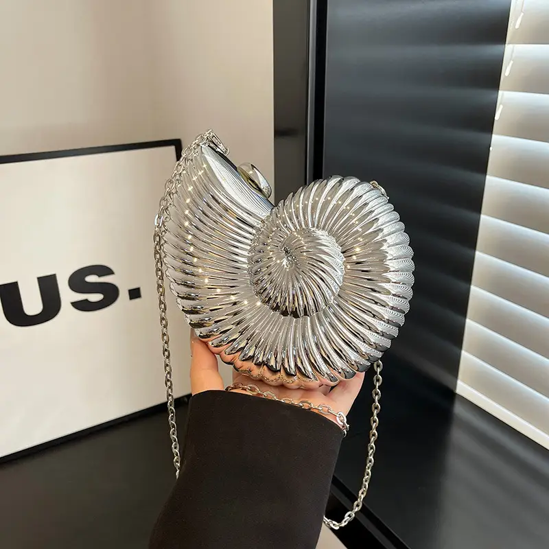 Golden Spiral Crossbody Bag for Women 2025 - Image 5
