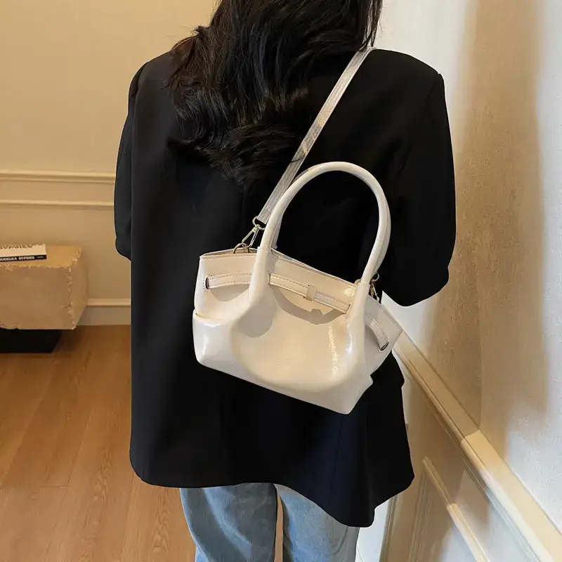 Red Korean Style Shoulder Bag 2025 Spring New - Image 9