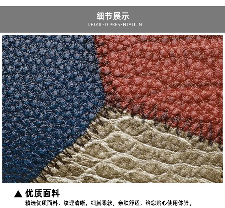 New Color-Blocked Crossbody Phone Bag with Double Zipper — feature 23