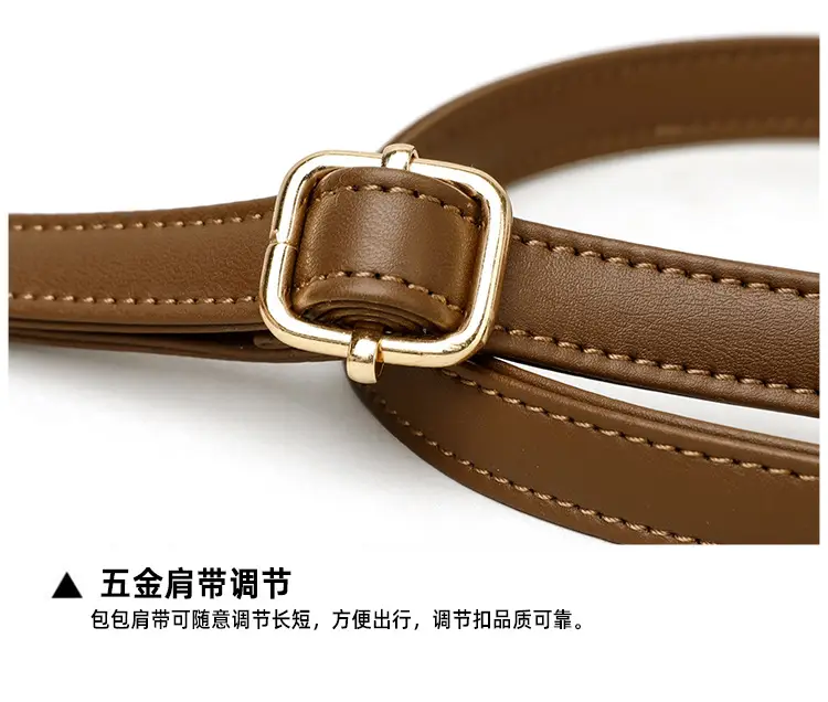 New Color-Blocked Crossbody Phone Bag with Double Zipper — feature 26
