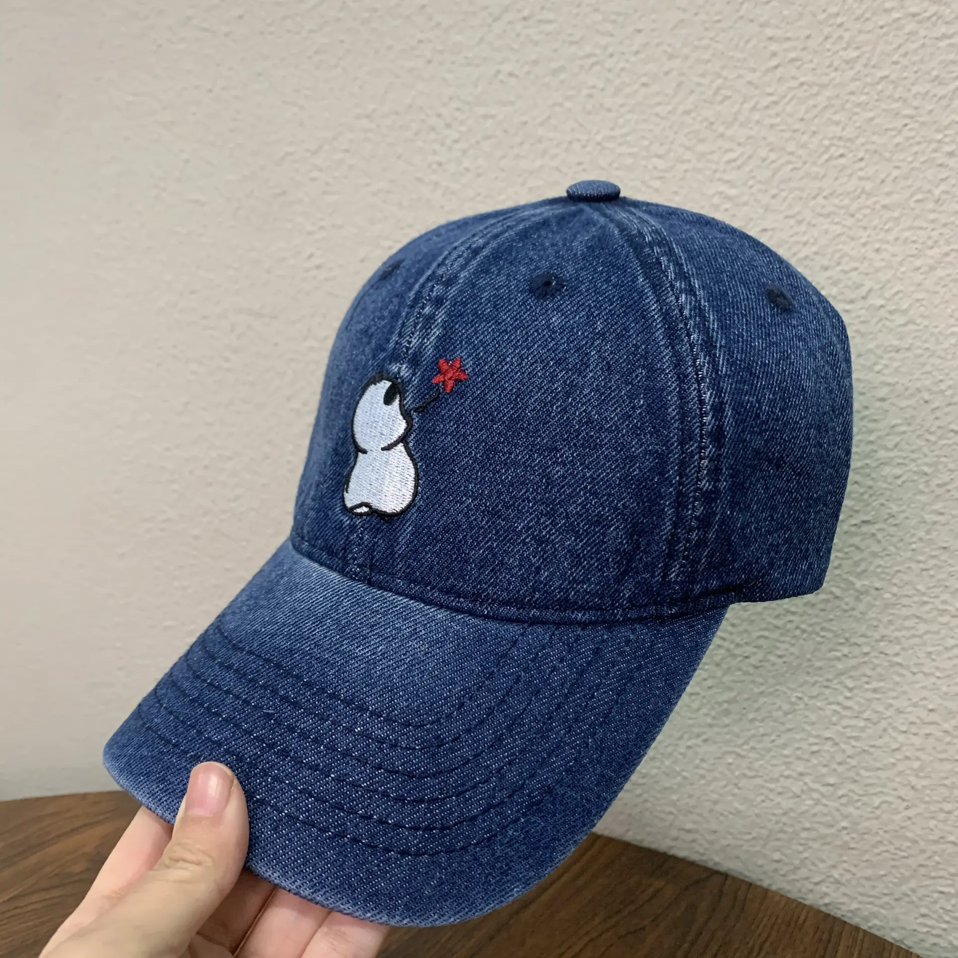 Blue Mickey Embroidered Baseball Cap for Women Men - Image 5