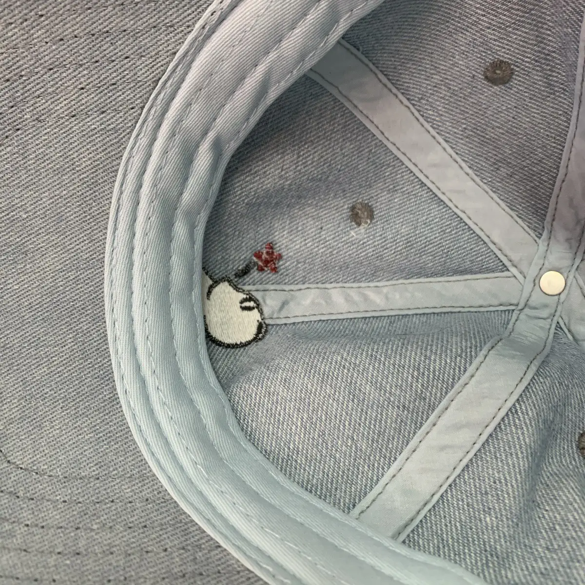 Blue Mickey Embroidered Baseball Cap for Women Men — feature 10
