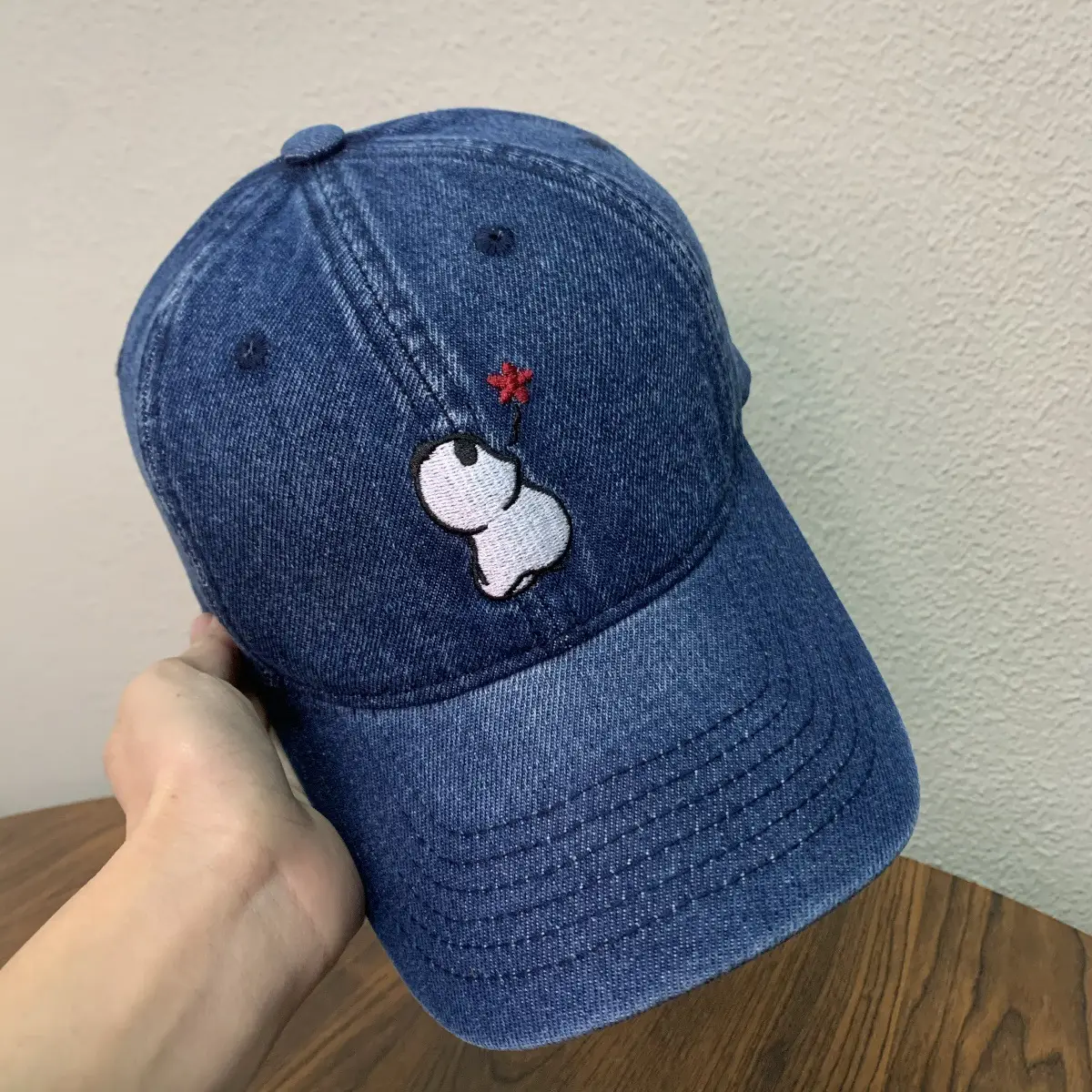 Blue Mickey Embroidered Baseball Cap for Women Men — feature 2