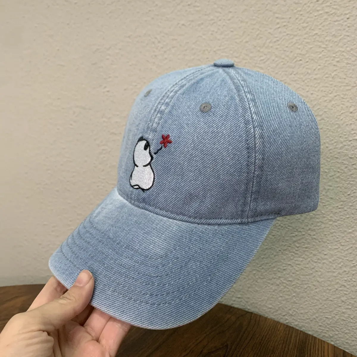 Blue Mickey Embroidered Baseball Cap for Women Men — feature 5
