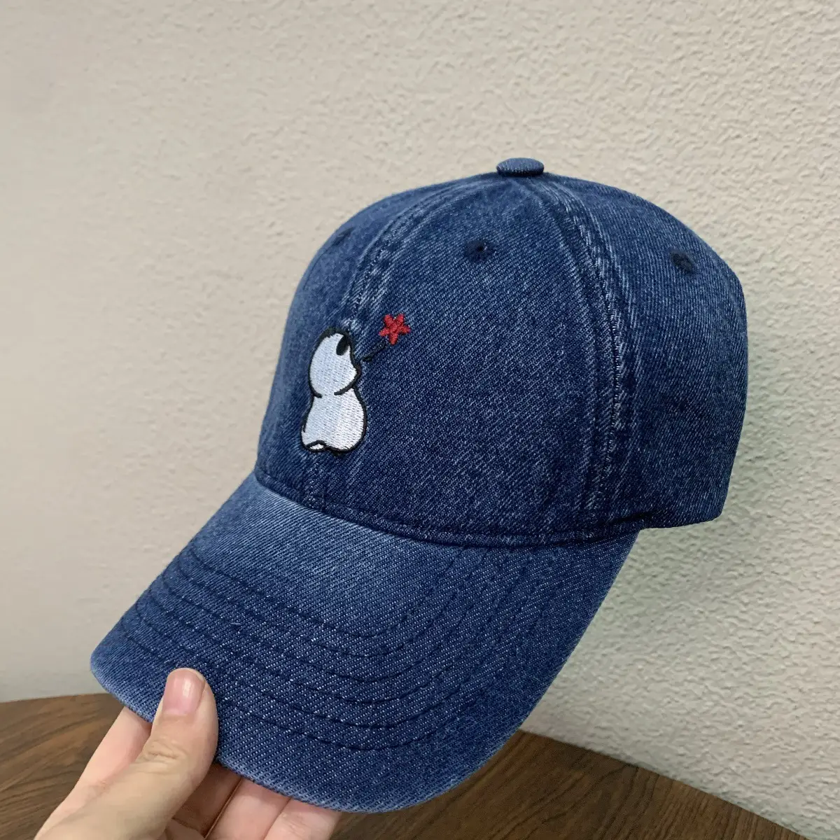 Blue Mickey Embroidered Baseball Cap for Women Men - Image 2