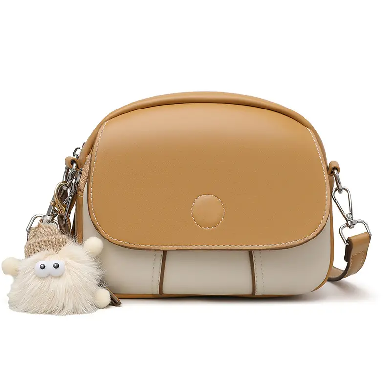 Elegant Mini Crossbody Bag with Pendant for Women - Image 7