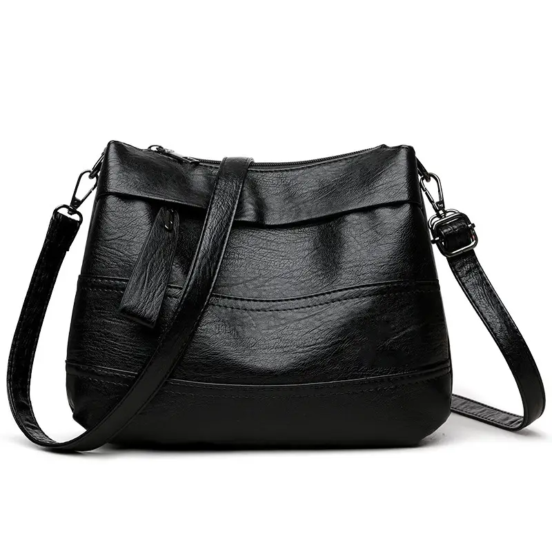 Maroon Crossbody Bag for Women with Long Strap - Image 8