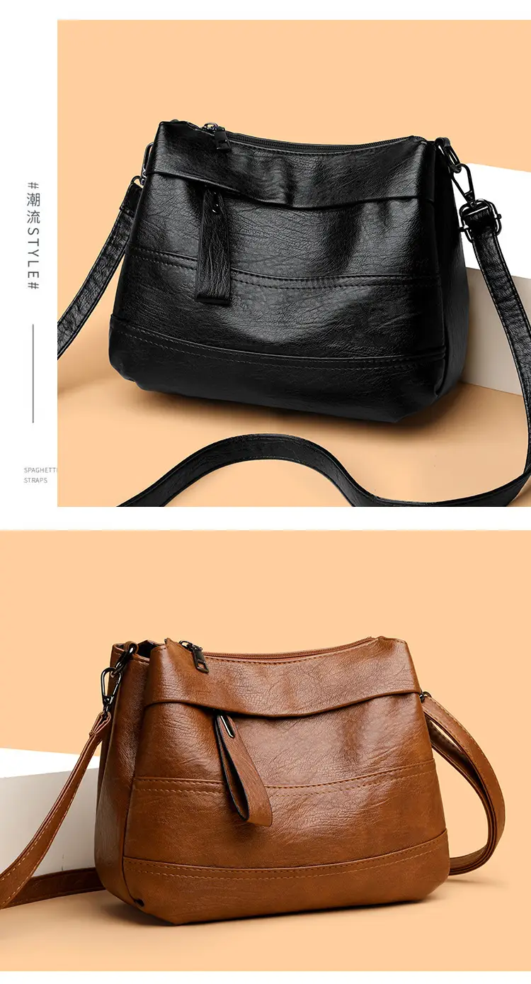 Maroon Crossbody Bag for Women with Long Strap — feature 10