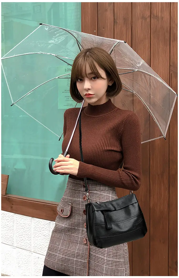 Maroon Crossbody Bag for Women with Long Strap — feature 12