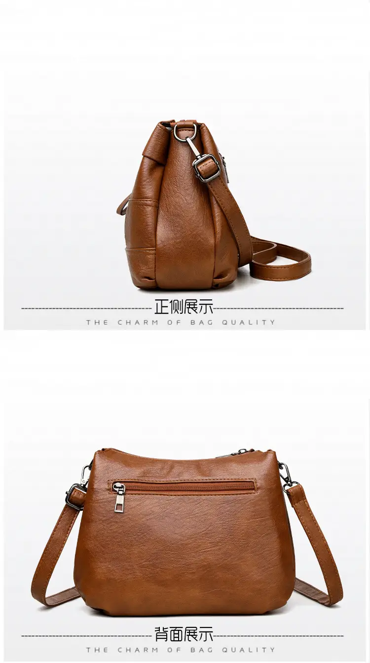 Maroon Crossbody Bag for Women with Long Strap — feature 20