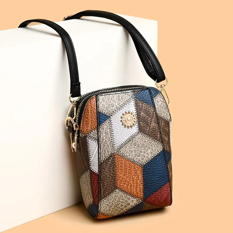 New Color-Blocked Phone Bag for Women - Image 5