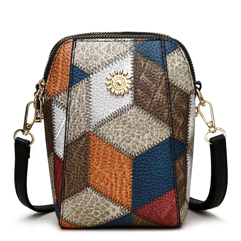 New Color-Blocked Phone Bag for Women - Image 7