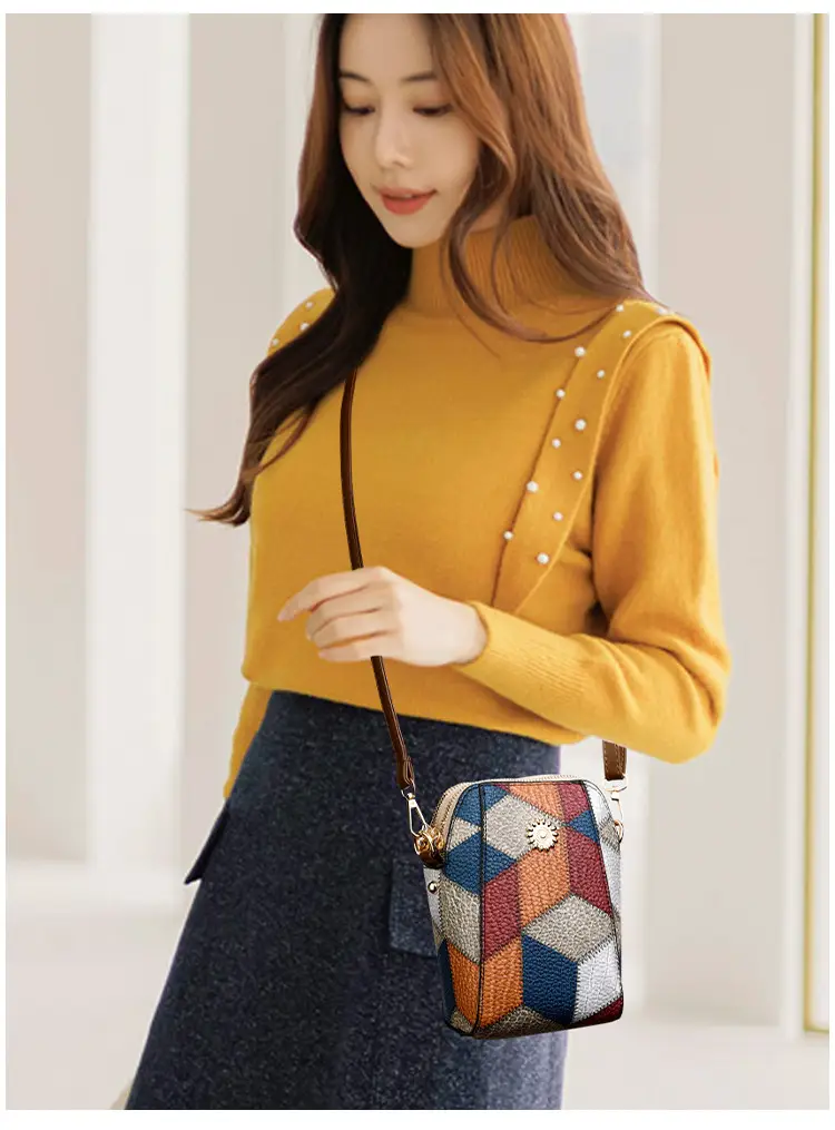 New Color-Blocked Phone Bag for Women — feature 13