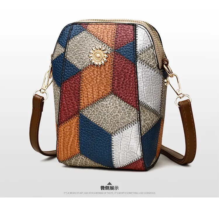 New Color-Blocked Phone Bag for Women — feature 16